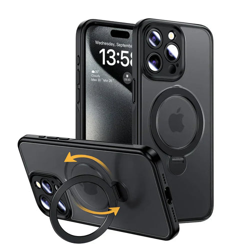 Custodia magnetica trasparente per telefono con supporto